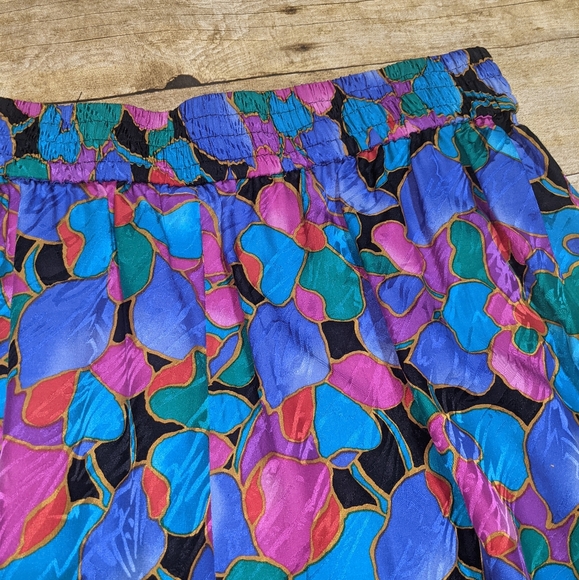 Vintage Silk Skirt - Picture 6 of 10